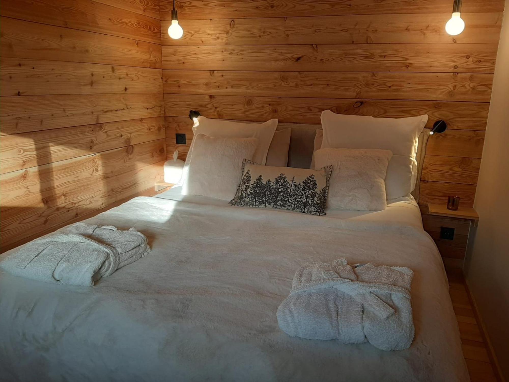 Petit Chalet Neuf Independant 2 Pers "La Cabane De Jean " Briançon Kültér fotó