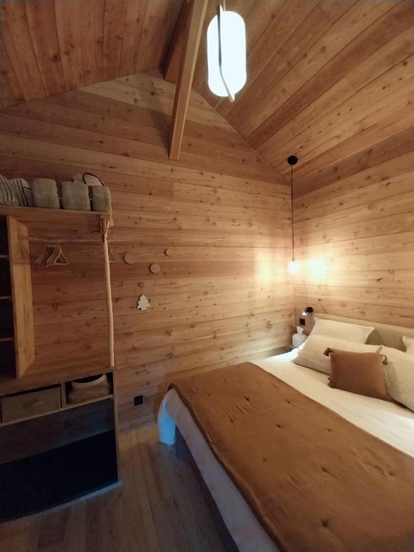 Petit Chalet Neuf Independant 2 Pers "La Cabane De Jean " Briançon Kültér fotó