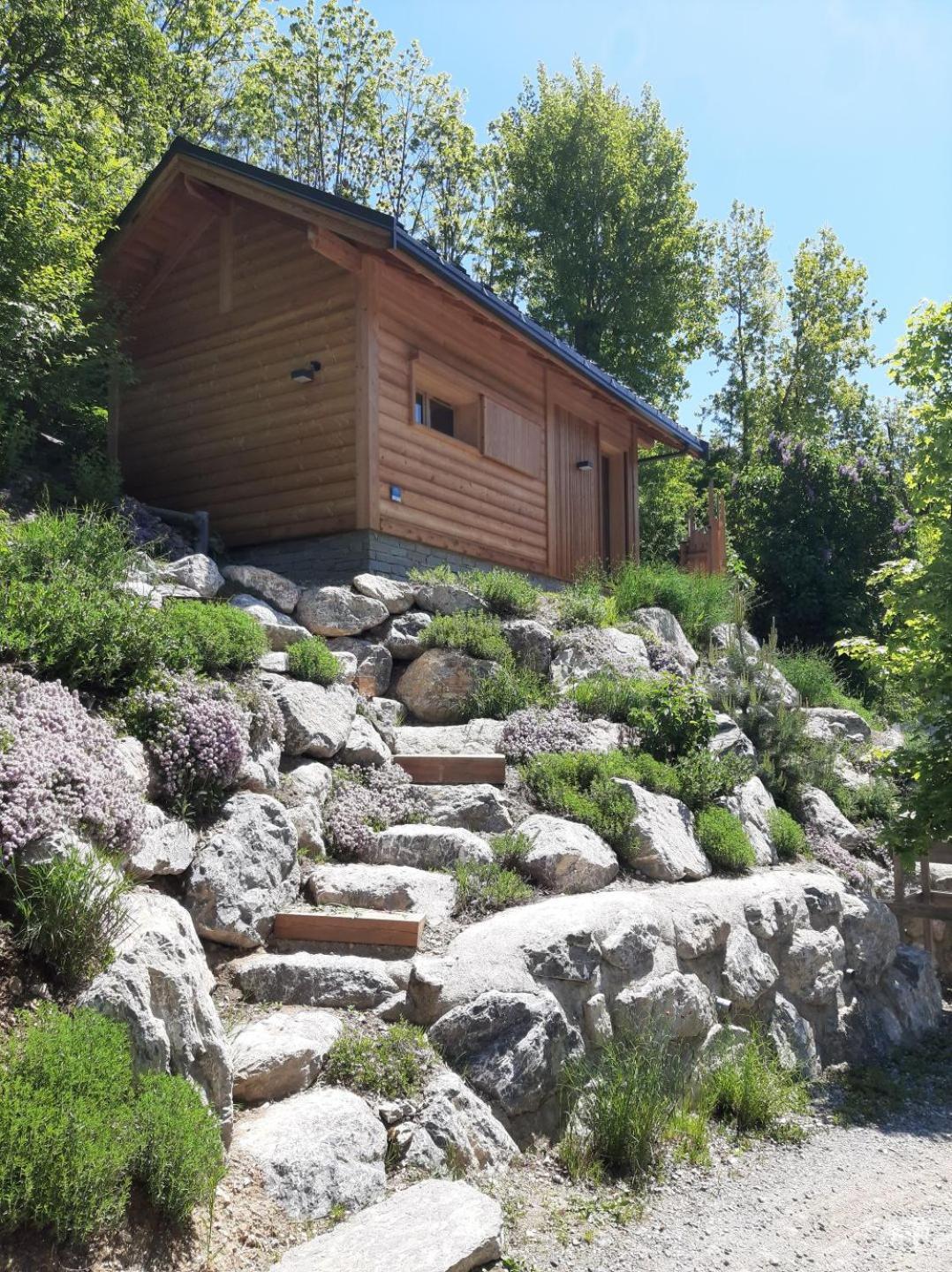 Petit Chalet Neuf Independant 2 Pers "La Cabane De Jean " Briançon Kültér fotó